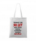 Taška bavlněná 900 bílá - vypadat skvěle